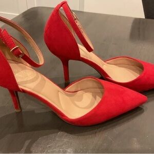 Elegant Red Women's Heels